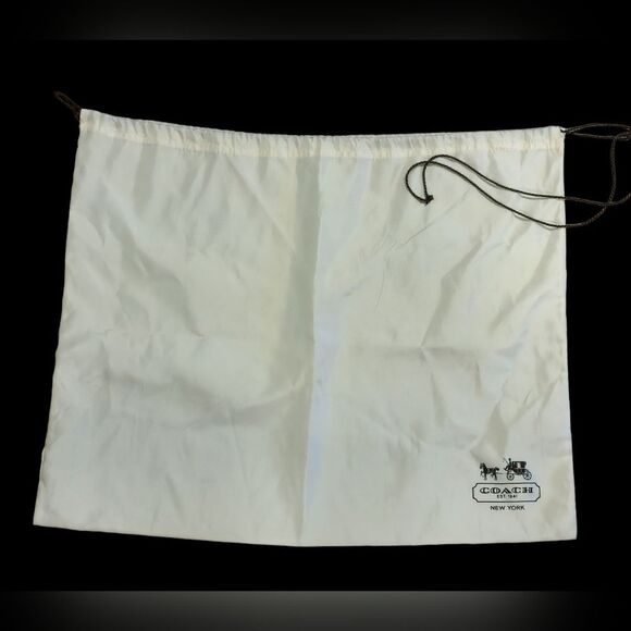 Large Vintage Coach Silk Duster Bag - Picture 1 of 5